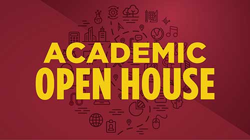 Academic Open House graphic